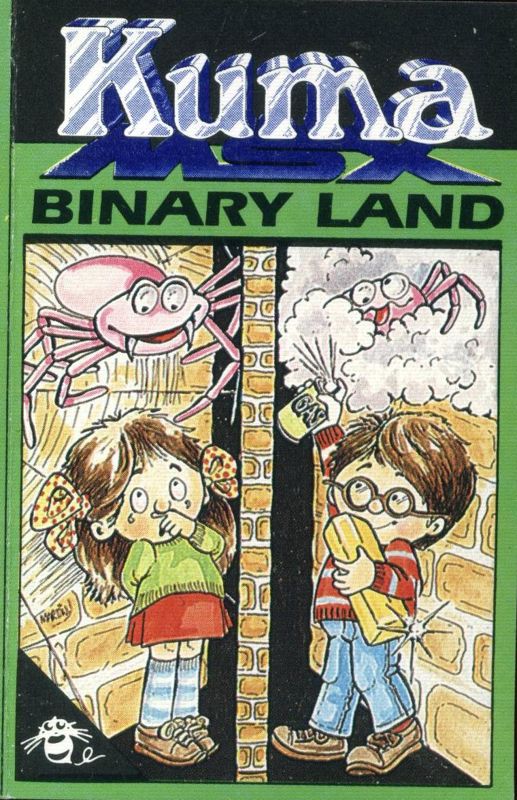 Binary Land box art for MSX